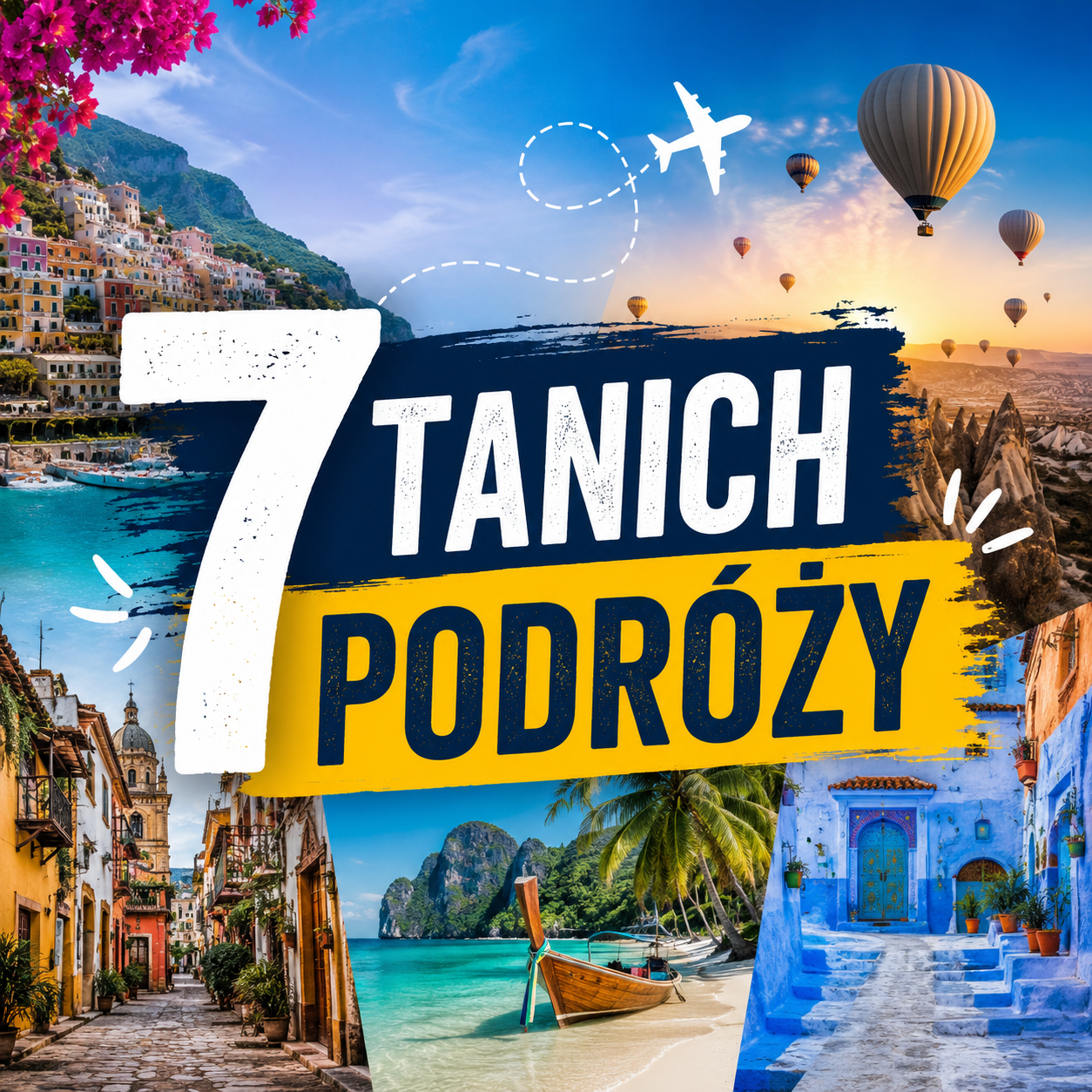 7 tanich podróży